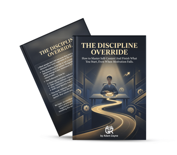 The Discipline Override : How to Master Self-Control And Finish What You Start, Even When Motivation Fails.